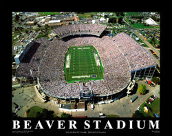 Penn State Football Beaver Stadium "From Above" Premium Poster - Aerial Views Inc.
