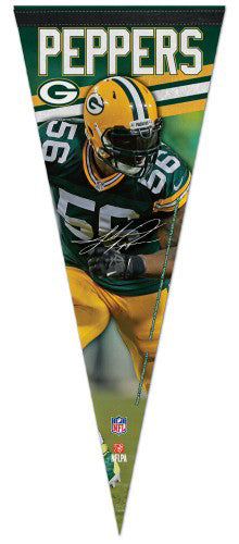 Clay Matthews Power Green Bay Packers NFL Poster - Costacos