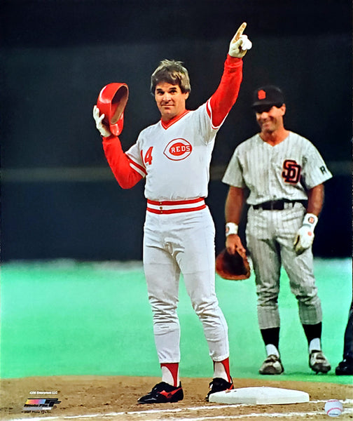 Pete Rose "The Record" (1985) Cincinnati Reds Premium Poster Print - Photofile Inc.