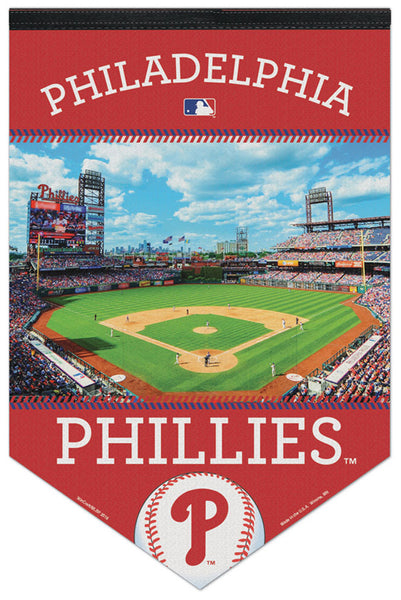 Philadelphia Phillies Citizens Bank Park Gameday Premium Felt Collector's 17x26 Banner - Wincraft