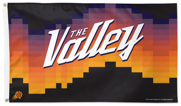 Phoenix Suns "The Valley" NBA Basketball City-Edition Official 3'x5' Deluxe Team Flag - Wincraft Inc.