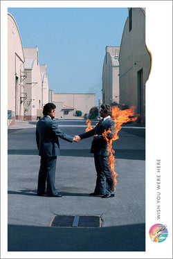 Pink Floyd Wish You Were Here (1975) Album Cover Poster - Aquarius Images