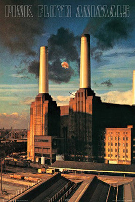 Pink Floyd Animals (1977) Album Cover Poster - Aquarius Images
