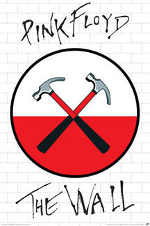 Pink Floyd "The Wall" Logo Poster - Aquarius