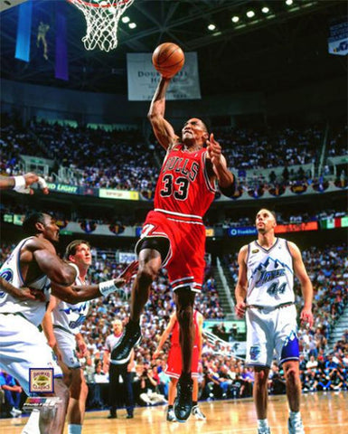 Scottie Pippen "Finals Slam" (1998) Chicago Bulls Premium Poster Print - Photofile Inc.