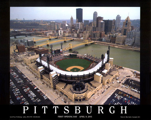 PNC Park, Pittsburgh, Pennsylvania, USA - Drone Photography