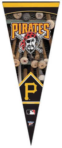Pittsburgh Pirates Dual-Logo MLB Premium Felt Collector's Pennant - Wincraft Inc.