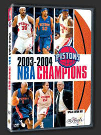 DVD: Detroit Pistons 2003-04 NBA Champions