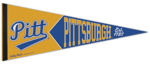 Pitt Panthers NCAA College Vault 1960s-Style Premium Felt Collector's Pennant - Wincraft Inc.