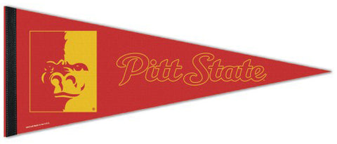 Pittsburg State Gorillas Official NCAA Sports Team Logo Premium Felt Pennant - Wincraft Inc.