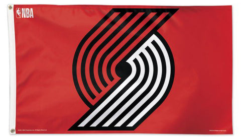 Portland Trailblazers Official NBA Basketball 3'x5' DELUXE Team Banner Flag - Wincraft