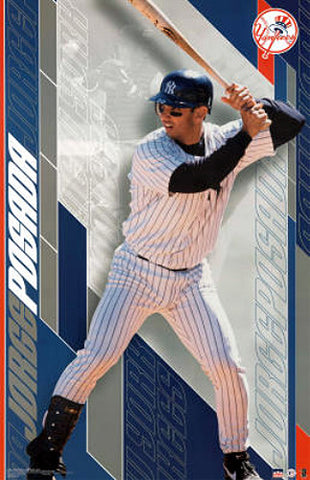 Jorge Posada "Superstar" New York Yankees Poster - Starline 2002