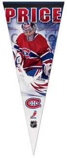 Carey Price "Signature" Montreal Canadiens Premium Felt Pennant L.E. /2,009 - Wincraft Inc.