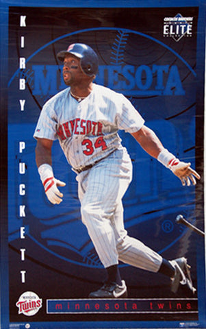 Kirby Puckett "Elite" Minnesota Twins Poster - Costacos Brothers 1995