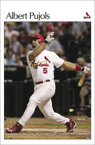 Albert Pujols "Cardinals Classic" St. Louis Cardinals SI Classic Poster - Costacos 2