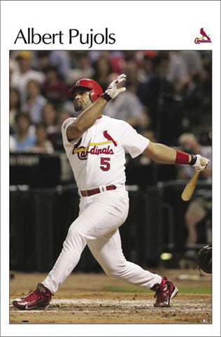 Albert Pujols "Cardinals Classic" St. Louis Cardinals SI Classic Poster - Costacos 2004