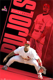 Albert Pujols "Superstar" St. Louis Cardinals Poster - Costacos 2006