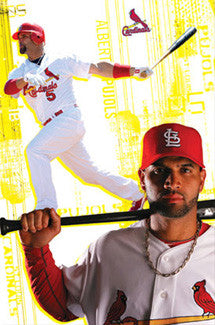 Albert Pujols "Power and Pride" St. Louis Cardinals Poster - Costacos 2010