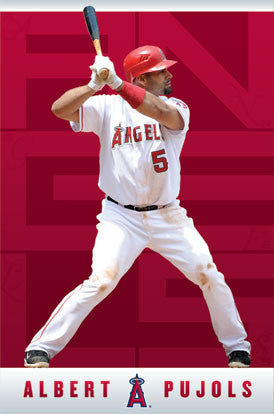 Albert Pujols Angels Arrival L.A. Angels Poster - Costacos Sports –  Sports Poster Warehouse