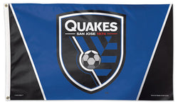 San Jose Earthquakes Official MLS Soccer DELUXE 3' x 5' Flag - Wincraft Inc.
