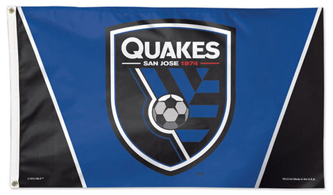 San Jose Earthquakes Official MLS Soccer DELUXE 3' x 5' Flag - Wincraft Inc.