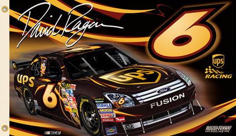 David Ragan "Ragan Nagtion" 3'x5' Giant NASCAR Banner Flag (2009)