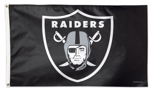 Oakland Raiders NFL 3x Super Bowl Championship Flag 3x5 ft