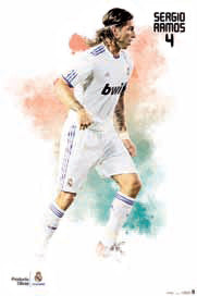 Sergio Ramos "SuperAction" (2010/11) Real Madrid Poster - G.E. (Spain)