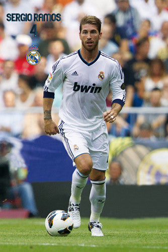 Sergio Ramos "Superstar" Real Madrid Poster (2012/13) - G.E. (Spain)