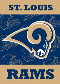 St. Louis Rams Premium NFL Team Banner Flag - BSI Products – Sports ...