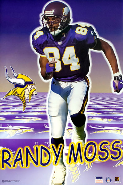 Randy Moss Matrix Minnesota Vikings NFL Action Poster - Starline 199 –  Sports Poster Warehouse