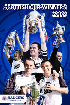 Glasgow Rangers "Scottish Cup Champs 2008" - GB Eye Inc.