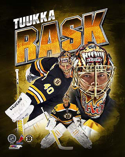 Tuukka Rask Boston Bruins Signed Autographed Game Day Roster Poster 11x17