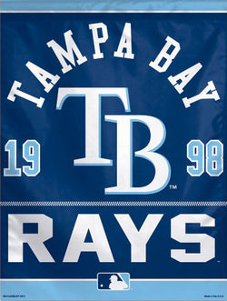 Tampa Bay Rays Baseball "1998" Premium Collector's Wall Banner - Wincraft Inc.