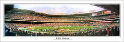 Washington Redskins RFK Stadium Classic Gameday Panoramic Poster Print - Everlasting Images Inc.