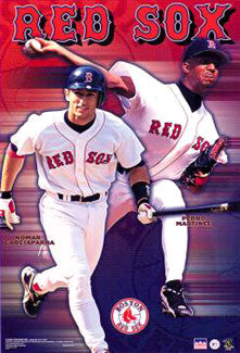 Mo Vaughn Slugger Boston Red Sox MLB Action Poster - Starline