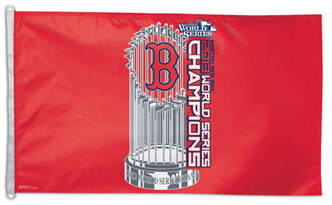 Boston Red Sox World Series Champions 3x5 History Made Flag