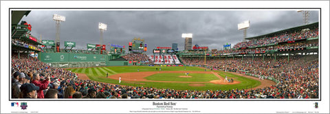 Boston Red Sox "Farewell at Fenway" (Big Papi's Final RS Game) Panoramic Poster Print - E.I. 2016