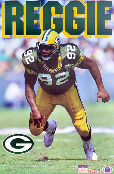 Vintage 90's Original Green Bay Packers 92 Reggie White 