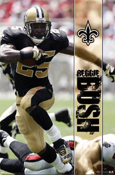 Reggie Bush "Action" NFL Action Poster - Costacos Sports
