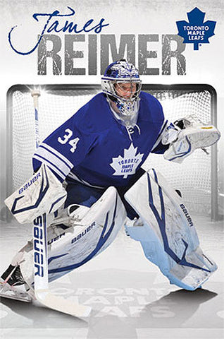 James Reimer "Superstar" Toronto Maple Leafs NHL Hockey Poster - Costacos 2013