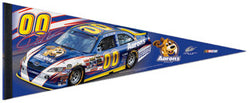 David Reutimann NASCAR #00 Aaron's (2011) Premium Felt Collector's Pennant