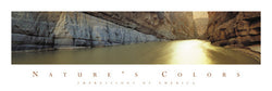 Nature's Colors "Rio Grande Sunset" Panoramic Poster - Front Line