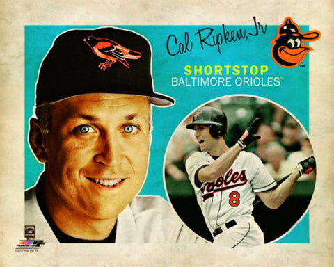 Cal Ripken Jr. Retro SuperCard Baltimore Orioles Premium Poster Print -  Photofile 16x20 – Sports Poster Warehouse