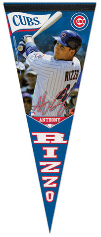 Anthony Rizzo "Signature" Chicago Cubs Premium Felt Collector's Pennant - Wincraft 2013