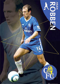 Arjen Robben "Chelsea Star" - GB Posters 2005