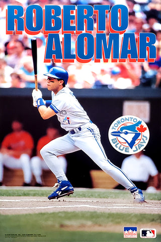 Roberto Alomar Swing (1993) Toronto Blue Jays Poster - Starline Inc. –  Sports Poster Warehouse