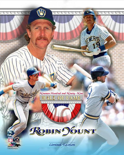 Robin Yount Milwaukee Brewers Hall of Fame Commemorative Premium Poster  Print - Photofile Inc. – Sports Poster Warehouse
