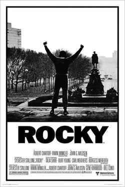 Rocky (1976) Boxing Movie Poster Reproduction - Import Images