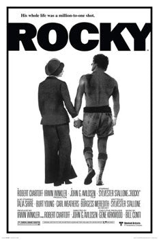 Rocky I (1976) "Hands" Movie Poster Reprint - Culturenik